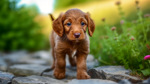 Mini Irish Doodle Puppy For Sale - Florida Fur Babies